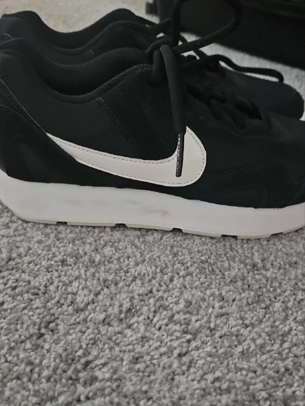 Kids Black NIKE Sneakers - Lightweight Comfort